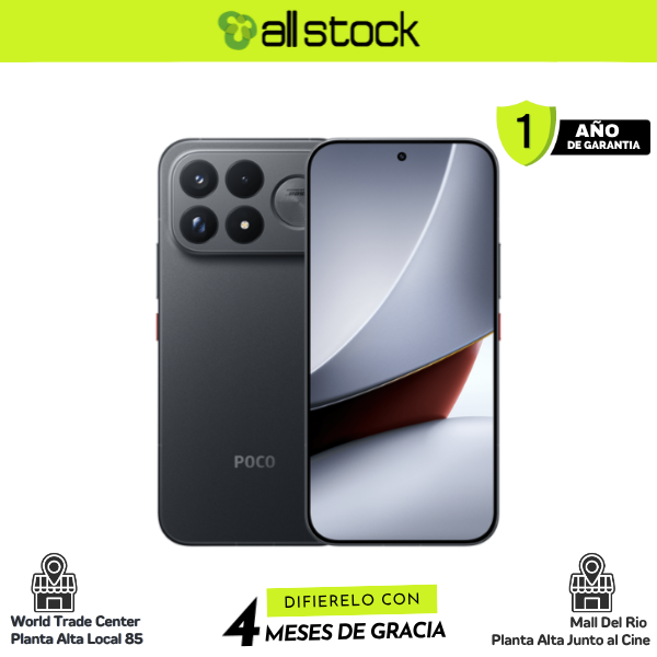 POCO F9 Ultra Black 16 GB + 512 GB - AllStock