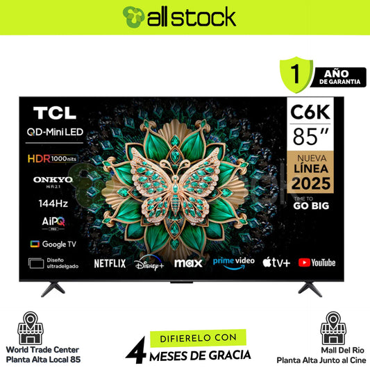 TCL QD Mini LED C6K 85"