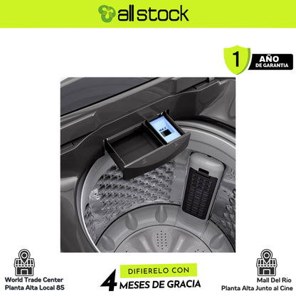 Lavadora LG WT19MVTM, detalle del dispensador
