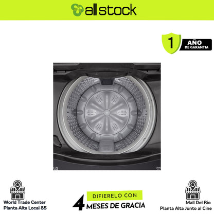 Lavadora LG WT19MVTM, vista del interior