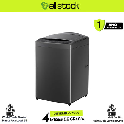 Lavadora LG WT21MV6, vista lateral en perspectiva