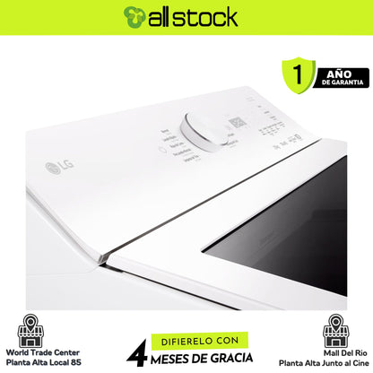 Lavadora LG WT25EWTX6, detalle del panel