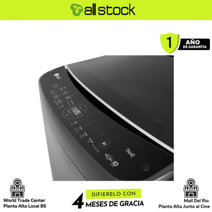 Lavadora LG WT21MV6, detalle del panel