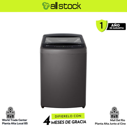 Lavadora LG WT19MVTM, vista frontal