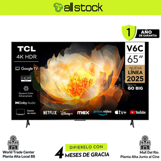 TCL 4K HDR V6C 65"