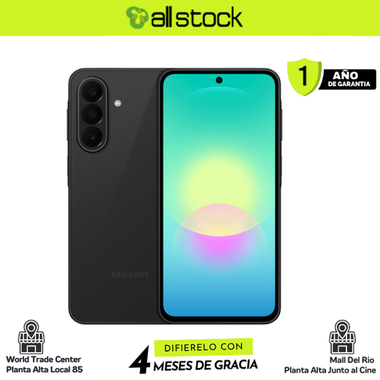 Samsung Galaxy A27 5G Black frontal y trasera