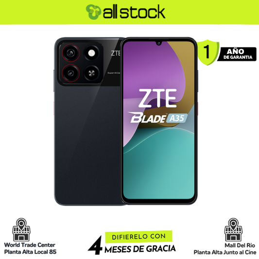 BLADE A35 - vista frontal y trasera - Starry Black