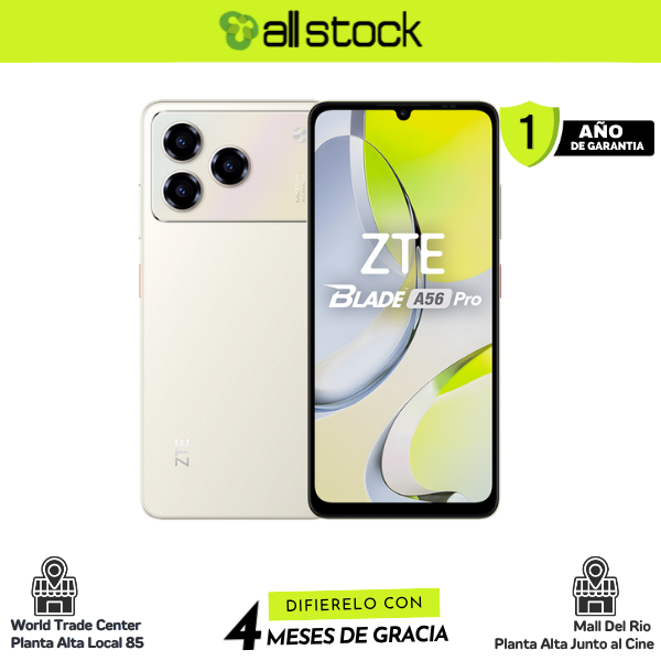 BLADE A56 PRO - vista frontal y trasera - Gold