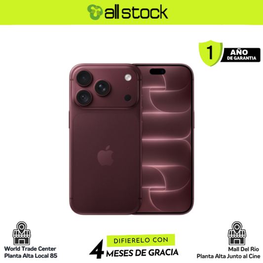 iPhone 18 Pro Burgundy, imagen de producto AllStock con fondo blanco