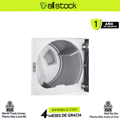 Secadora LG DT73EWTX: interior del tambor