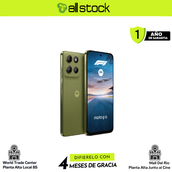 MOTO G15 Iguana Green