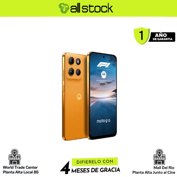 MOTO G15 Sunrise Orange