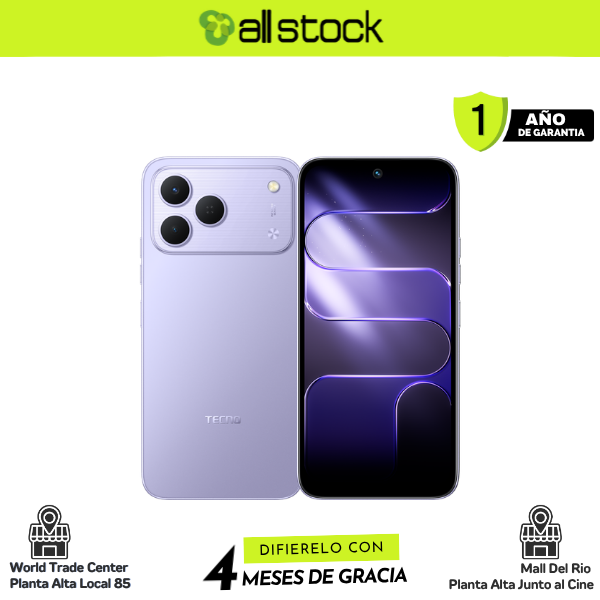 TECNO SPARK 50 4G Aurora Purple