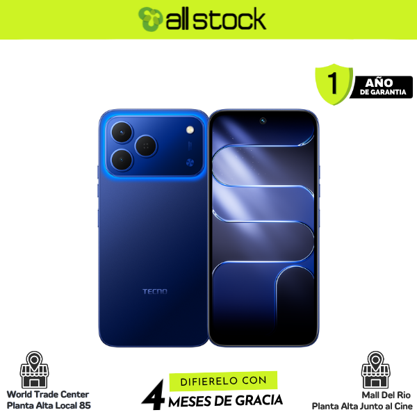 TECNO SPARK 50 4G Halo Blue