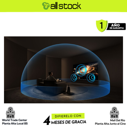 TCL C6KS - ilustración oficial del sistema de sonido ONKYO 2.1