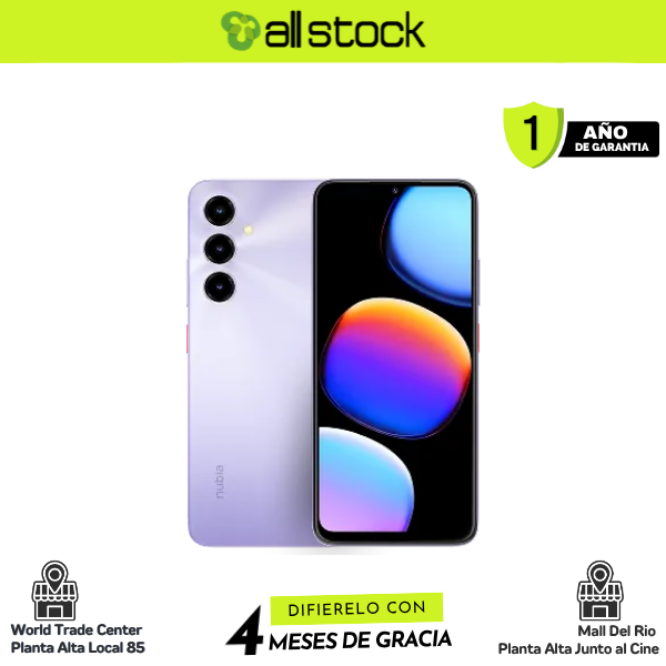 NUBIA V80 MAX Stardust Purple