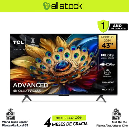 TCL Qled C655 43"