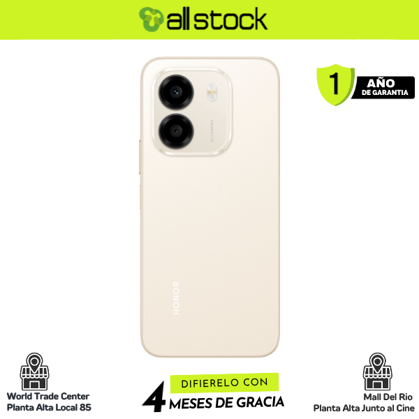 HONOR X6E Sunrise Gold
