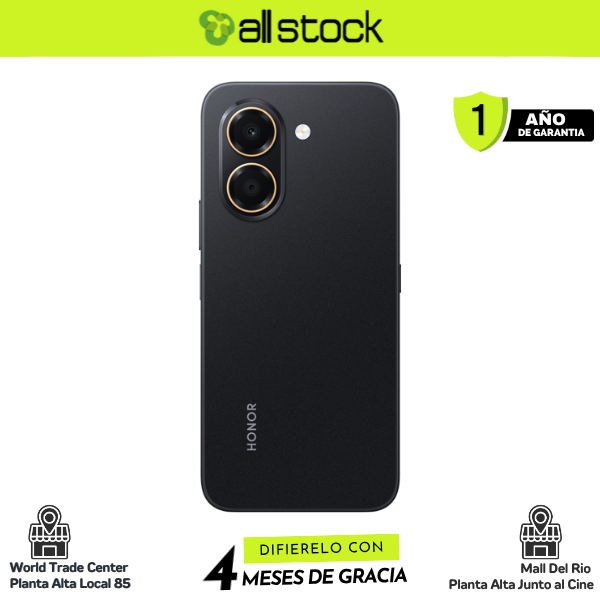HONOR X7E Midnight Black