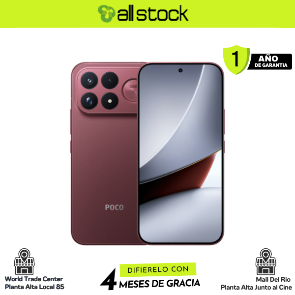POCO F9 Ultra Dark Cherry 16 GB + 512 GB - AllStock